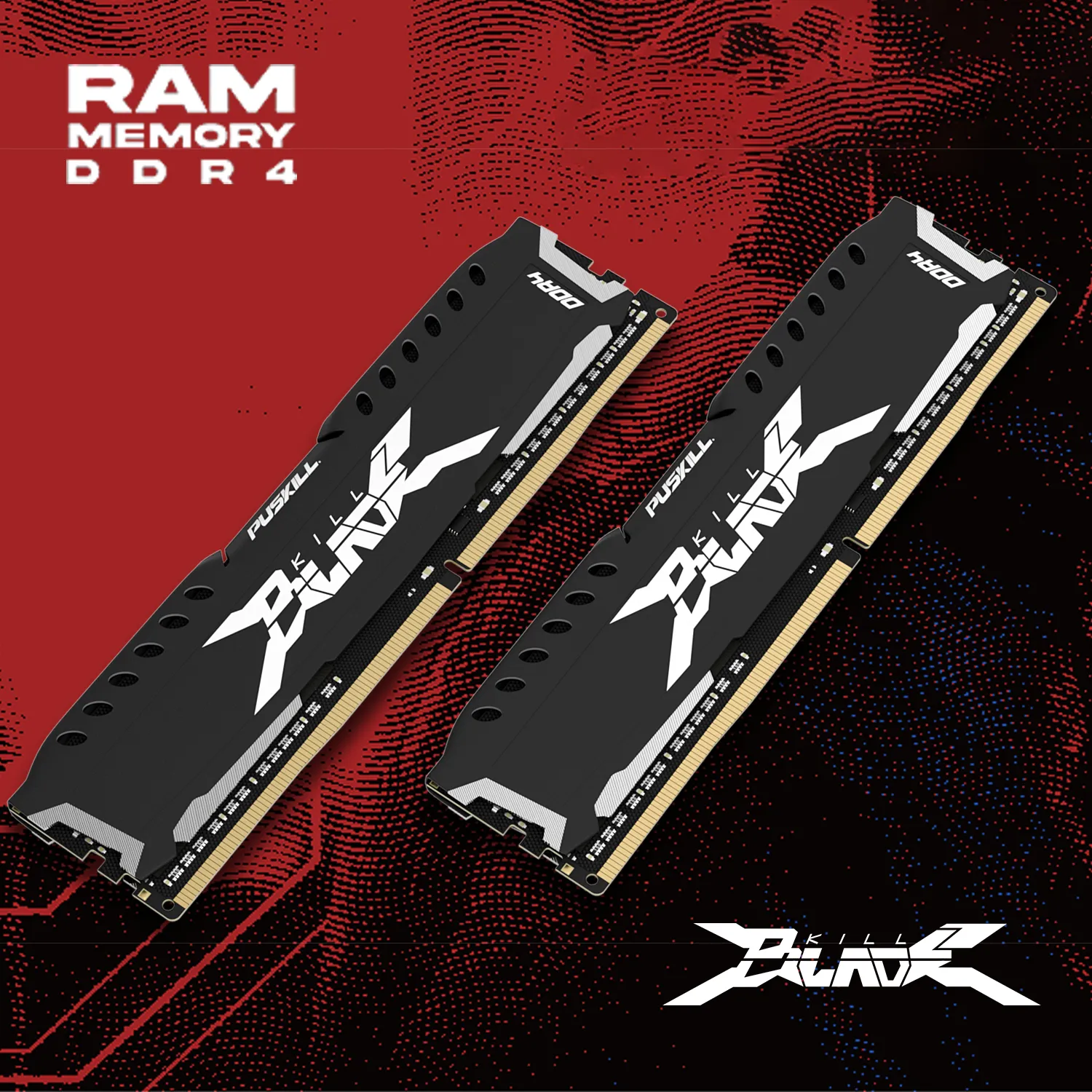 [Taxa Inclusa/Moedas R$233] Memoria Ram Puskill Ddr4 2x16gb 3200 Mhz Cl22